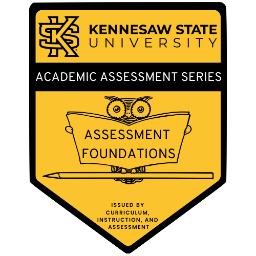 Assessment Foundations Badge
