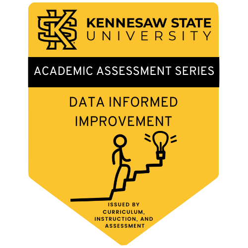 Data Informed Improvement Badge